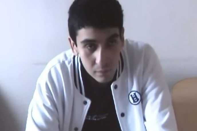 Ali Khalilov. Screengrab from the LSM.lv video.