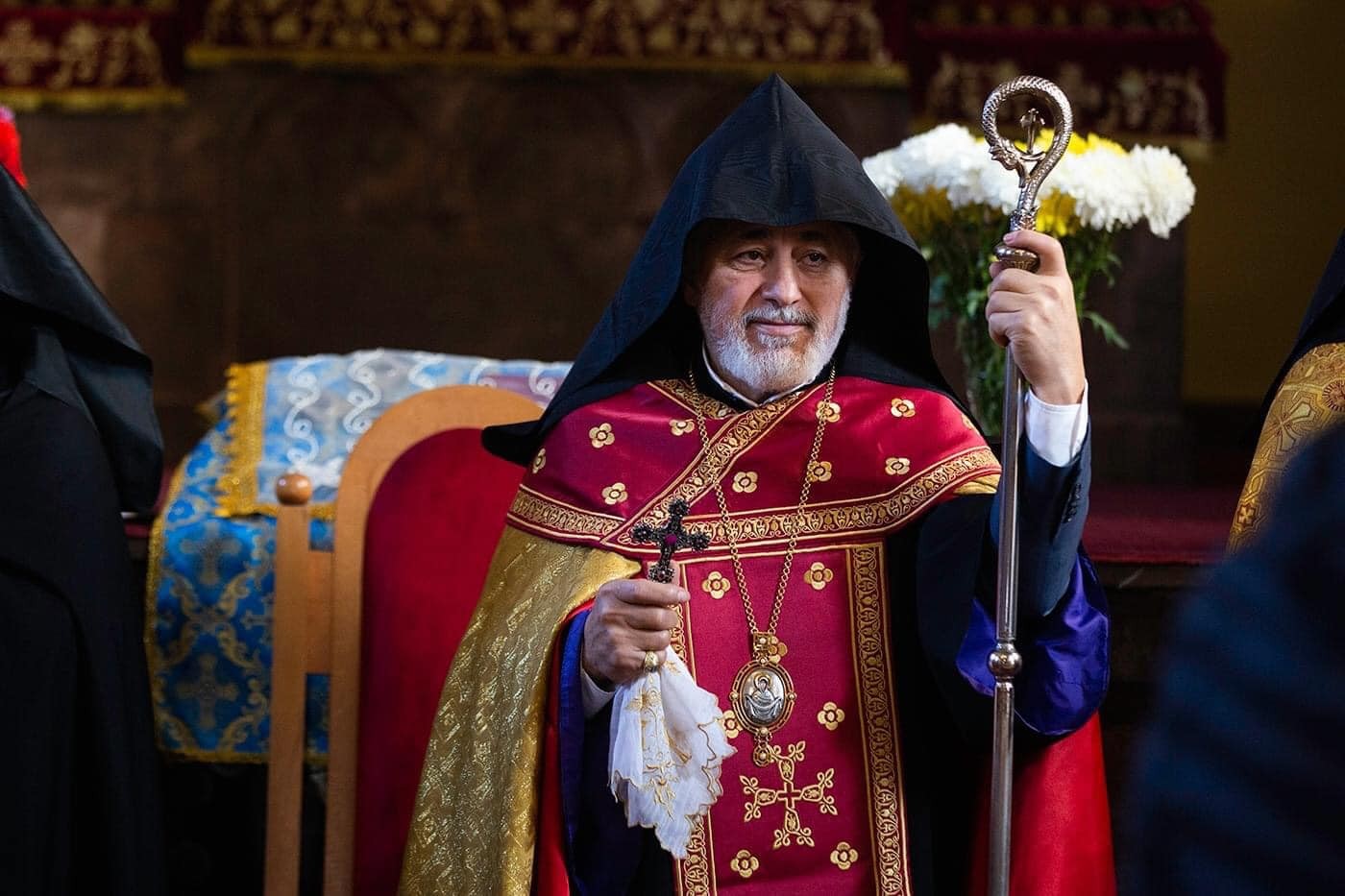 Archbishop Yezras Nersisyan, the Primate of the Diocese of Russia and New Nakhichevan, Official photo.