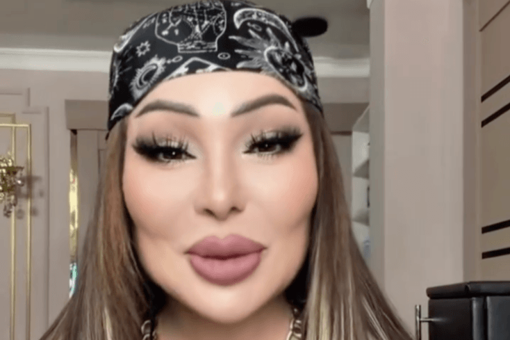 Oksana Dzhelieva. Screengrab from video.