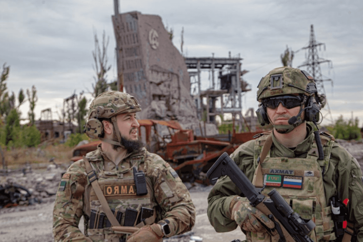 Akhmat unit, 2022. Photo: Grozny-inform.