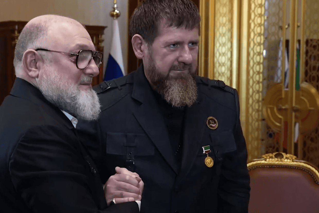 Ramzan Kadyrov and Dzhambulat Umarov, April 2026. Photo: social media.