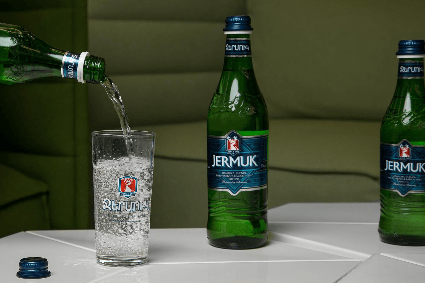 Jermuk mineral water. Official photo.