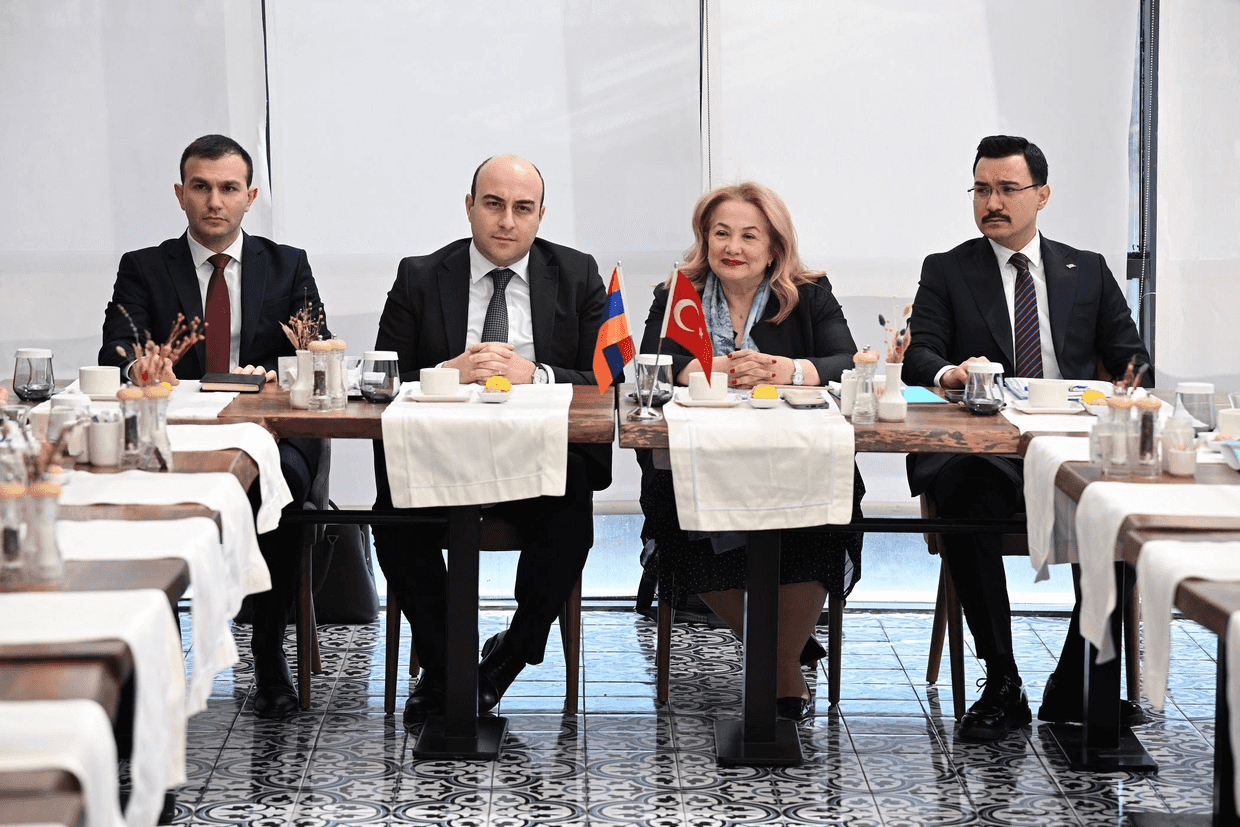 A joint Armenian–Turkish working group meets in Kars, Turkey on 28 April 2026. Official photo.