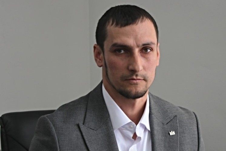 <strong>The head of the Duba-Yurt administration in Chechnya, Magomed Muzaev. Photo via social media.</strong>