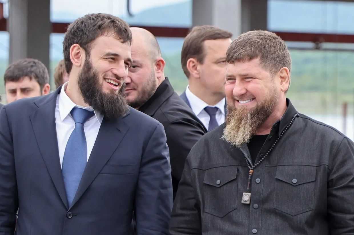 Yakub Zakriev and Ramzan Kadyrov. Photo: TASS.