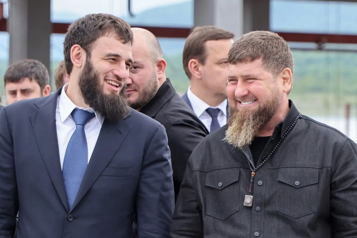 Yakub Zakriev and Ramzan Kadyrov. Photo: TASS.