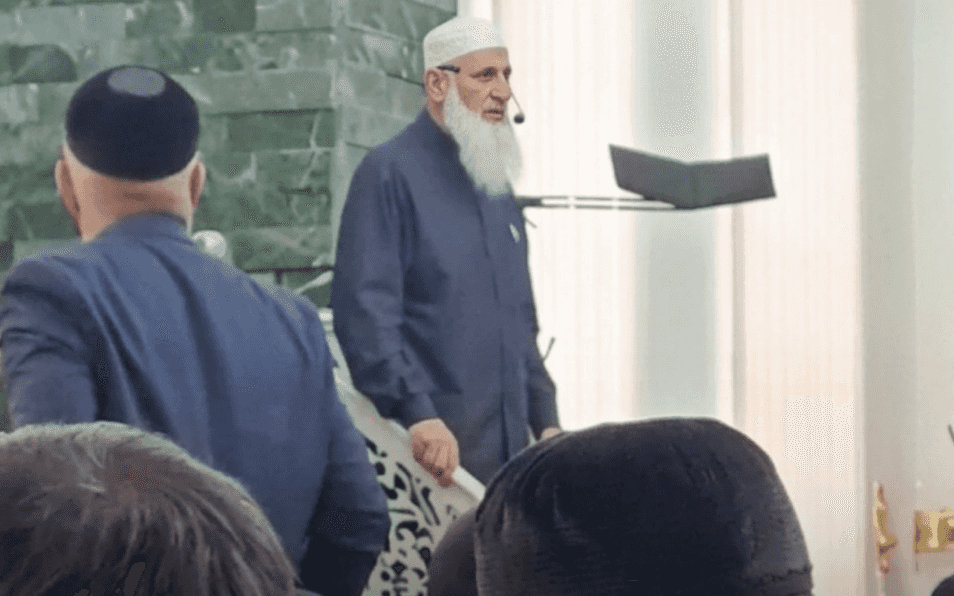 Ahmed Ugurchiev. Screengrab from video.
