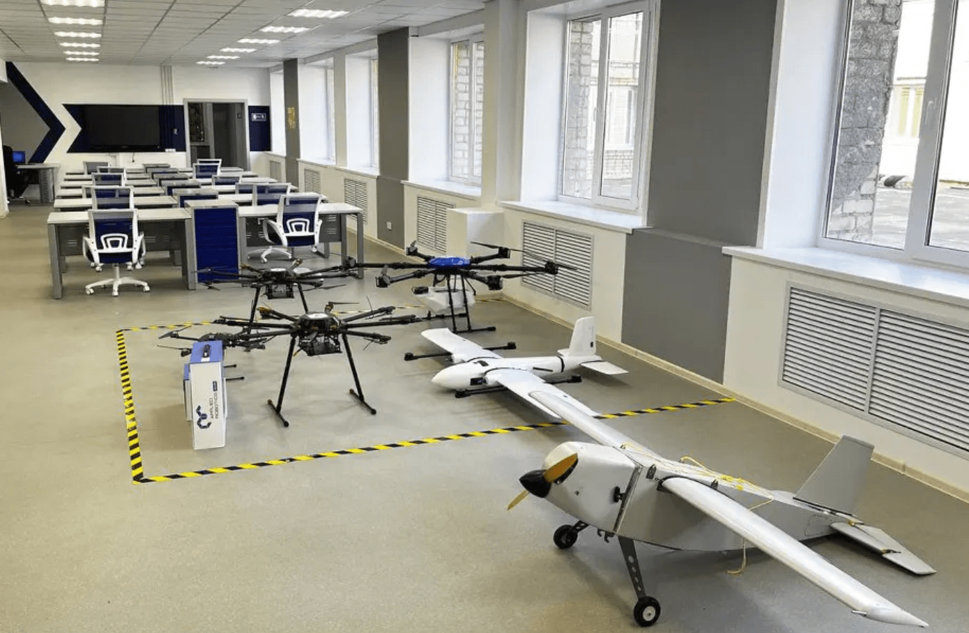 Drone operation courses, Photo: Augustnews.