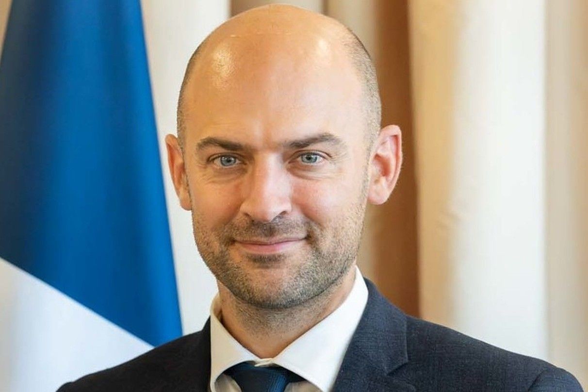 French Foreign Minister Jean-Noël Barrot. Official photo.