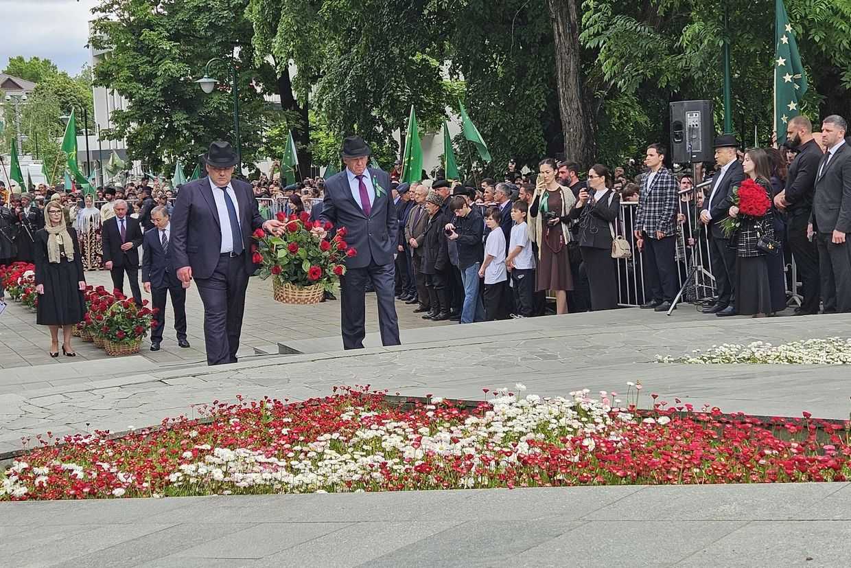 The Commemoration event in Nalchik. Photo: RIA Kabarda-Balkaria.