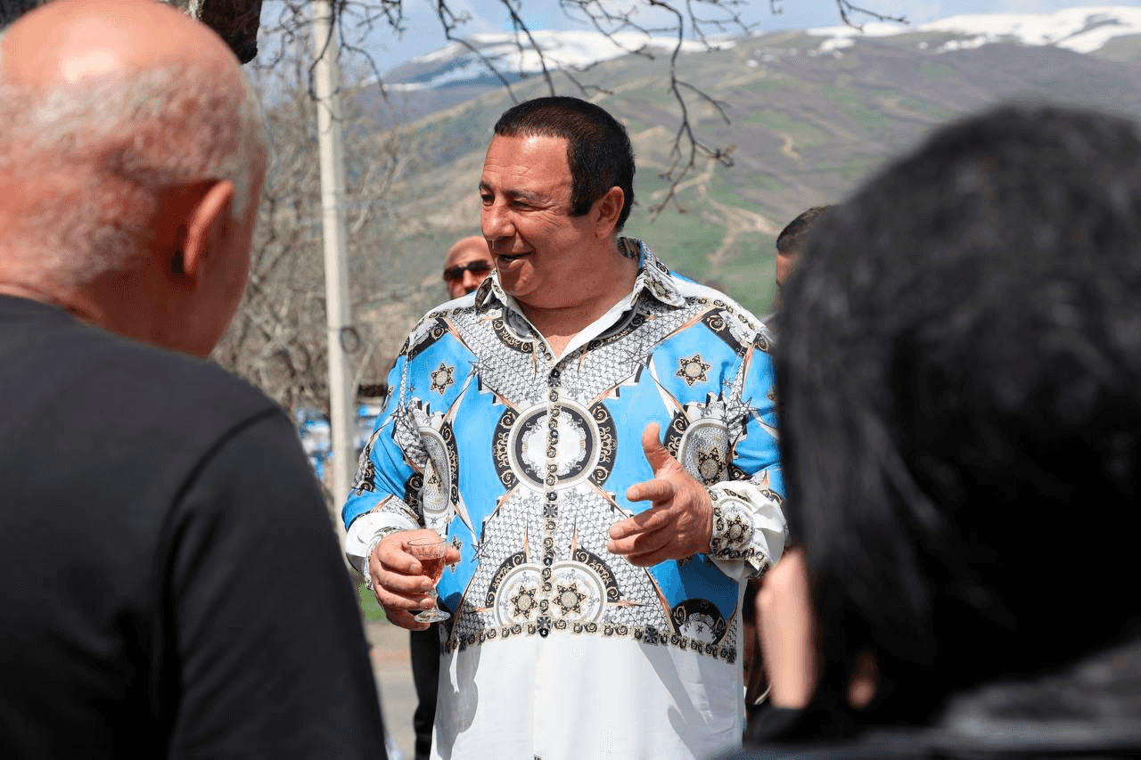 Gagik Tsarukyan, the leader of the Prosperous Armenia party during the pre-election campaign. Photo: social media.