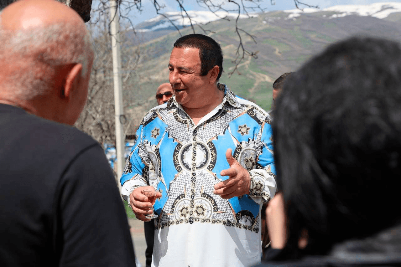 Gagik Tsarukyan, the leader of the Prosperous Armenia party during the pre-election campaign. Photo: social media.