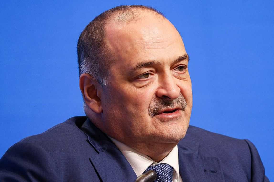 Daghestani Head Sergei Melikov. Photo via TASS. 