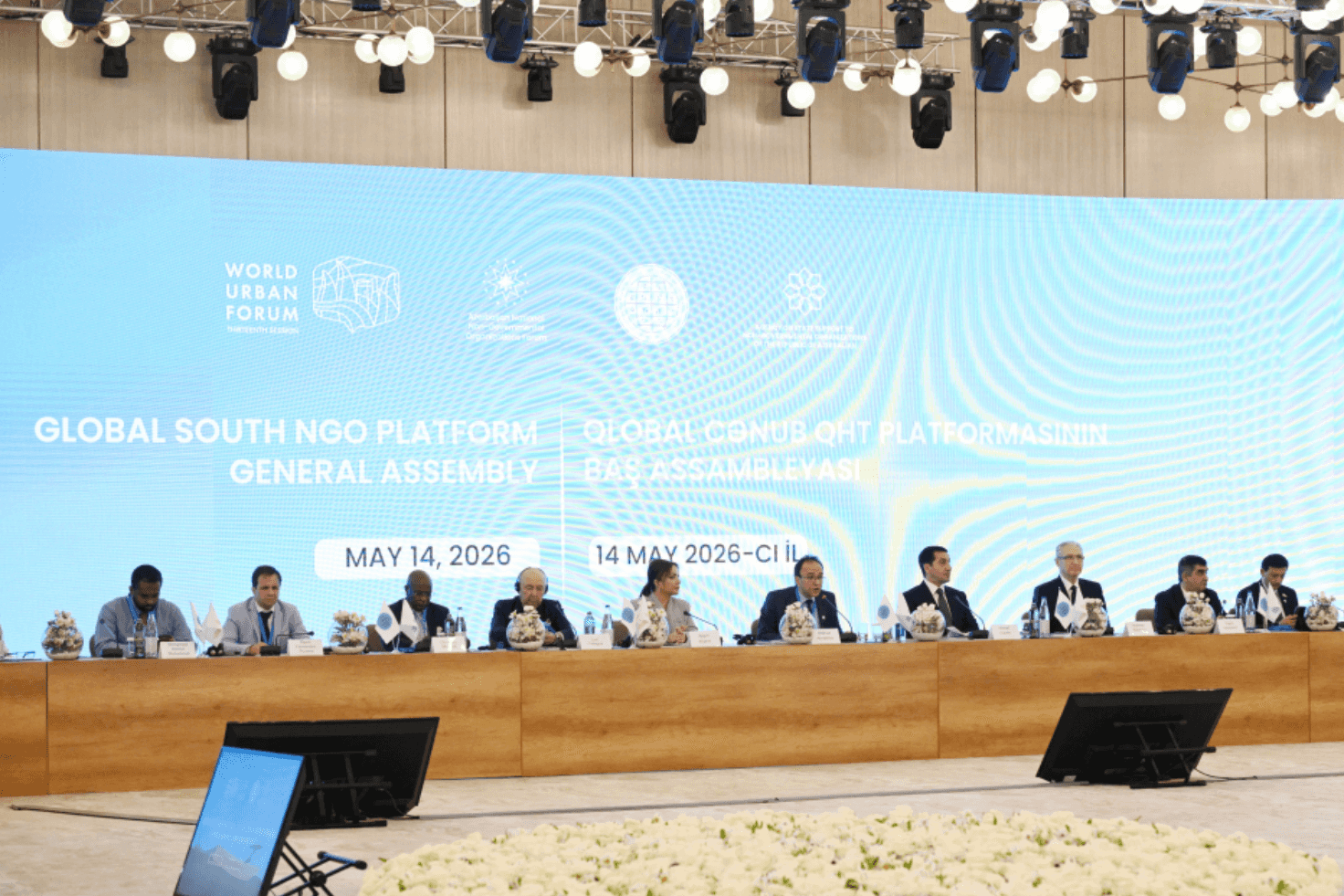 The Global South NGO Platform Conference took place on 14 May 2026 in Baku. Photo: Azertac.