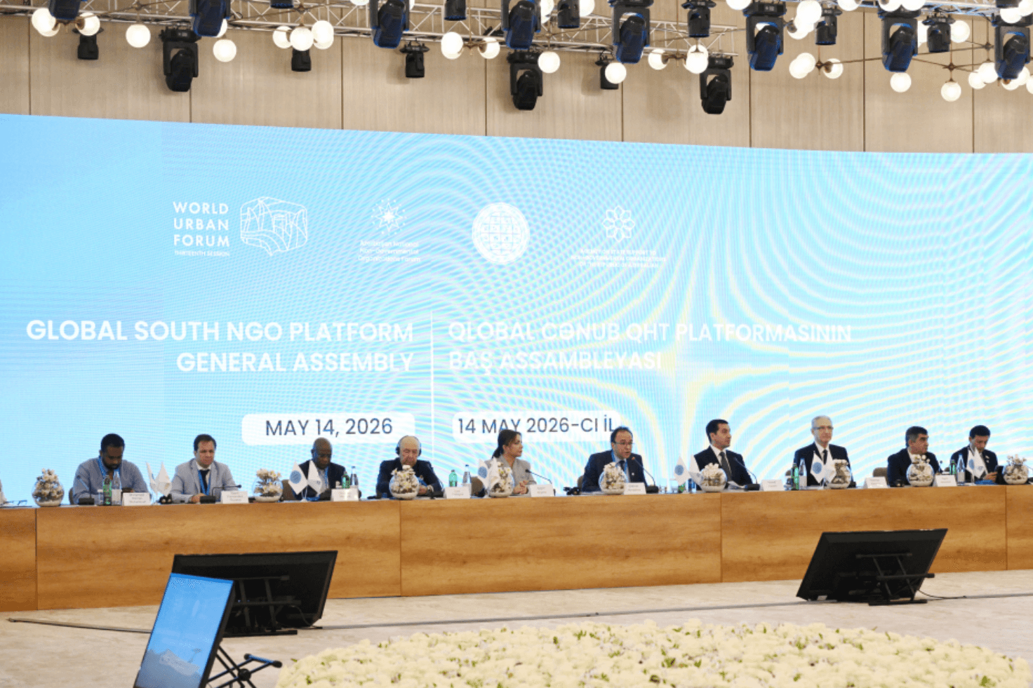 The Global South NGO Platform Conference took place on 14 May 2026 in Baku. Photo: Azertac.