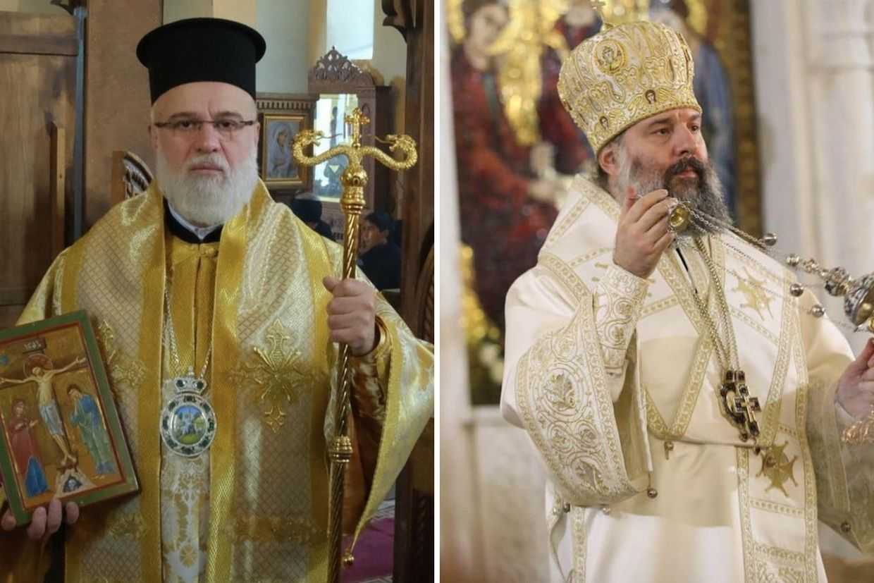 Left: Archibishop Zenon Iarajuli. Courtesy photo. Right: Metropolitan Shio Mujiri. Photo: Georgian Orthodox Church.