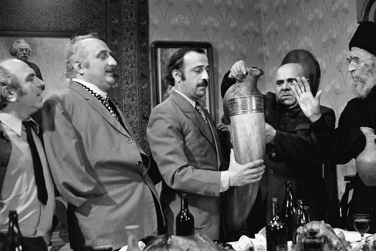 ‘City of Anara’, film set. Photo: National Archives of Georgia