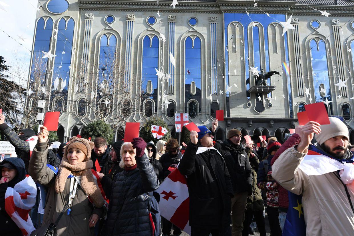 Georgia live updates | Kavelashvili inaugurated against a backdrop of protests