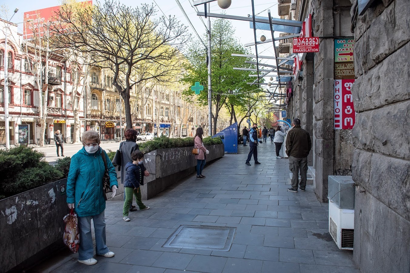 Kostava street Tbilisi. Photo: Mariam Nikuradze/OC Media.