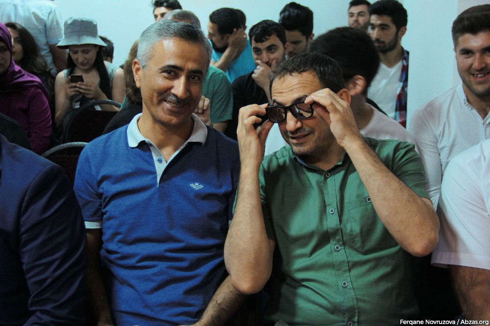 Fuad Gakhramanli (left) and Mammad Ibrahim (right). Photo: Ferqane Novruzova/Abzas.org.