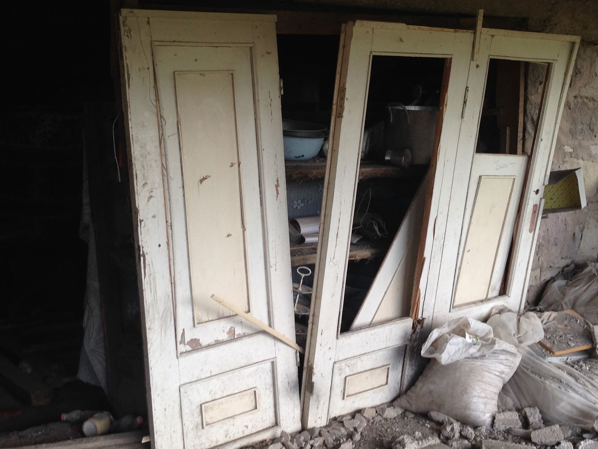 Tavuş vilayətindəki bir çox evə ciddi ziyan dəyib. Foto: Armine Avetisyan / OC Media.