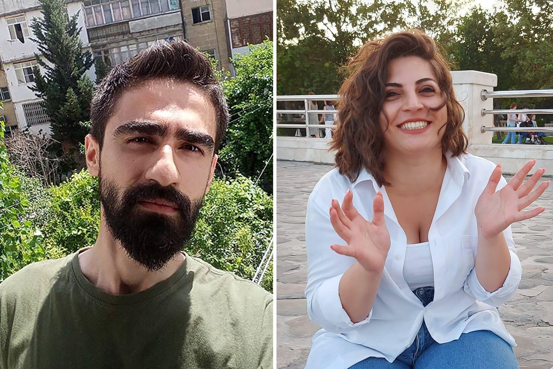 Giyas Ibrahimov and Narmin Shahmarzade.