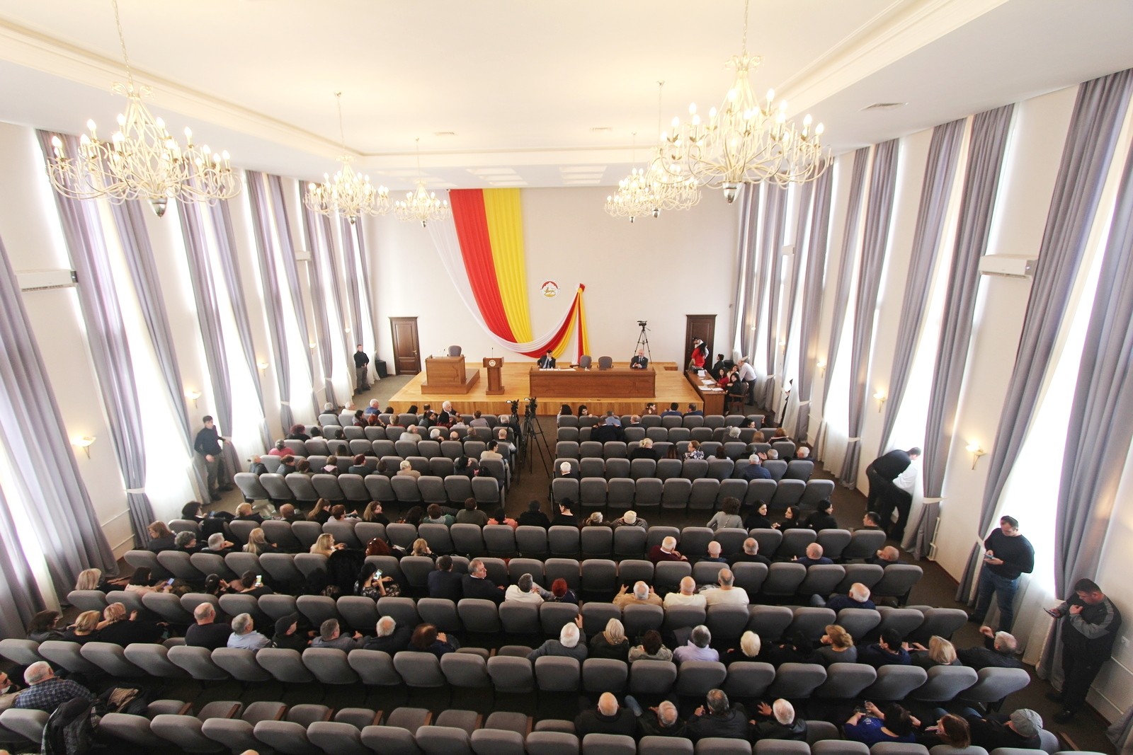 A session of the South Ossetian Parliament. Photo: Zarina Sanakoeva/OC Media.