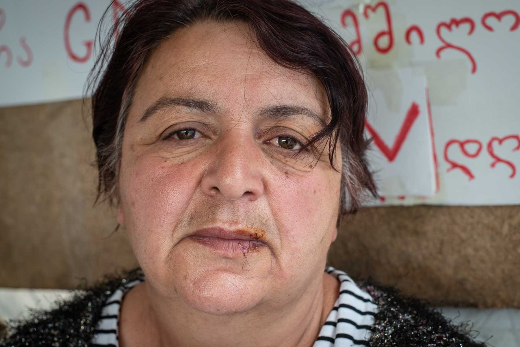 Vera Kupatadze. Photo: Mariam Nikuradze/OC Media.