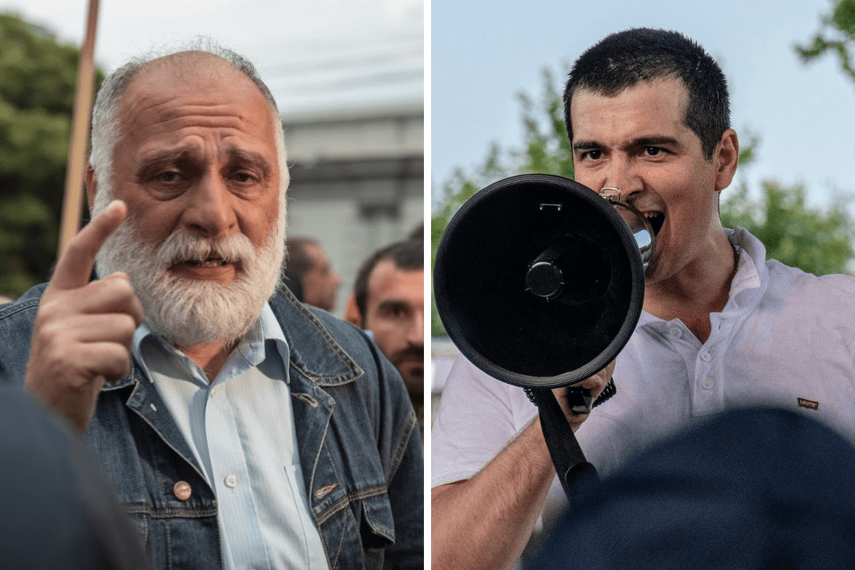 Guram Palavandishvili, Zurab Makharadze. Mariam Nikuradze/Shota Kincha/OC Media.