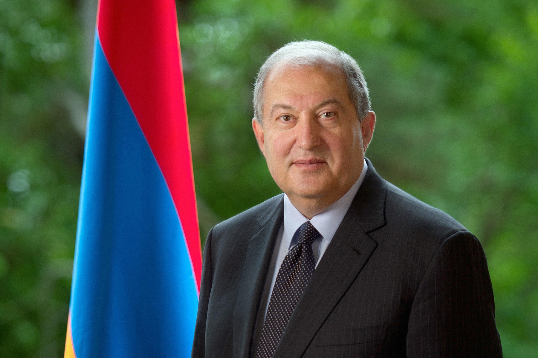 Armen Sarkissian. Official photo.