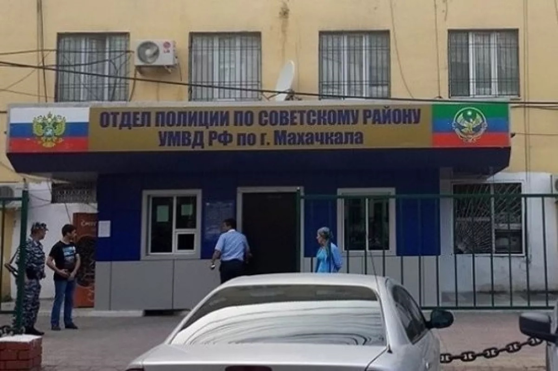 Sovetsky district police station. Photo: Chernovik