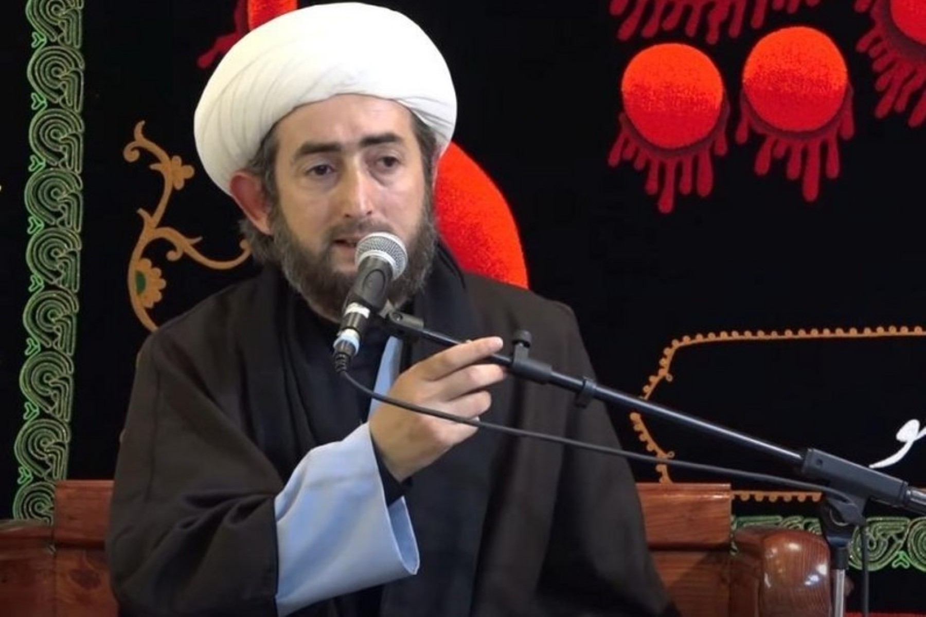 'Haji' Matlab Bagirov, who was detained on suspicion of 'promoting Iran's policy' in Azerbaijan. Photo: Report.az