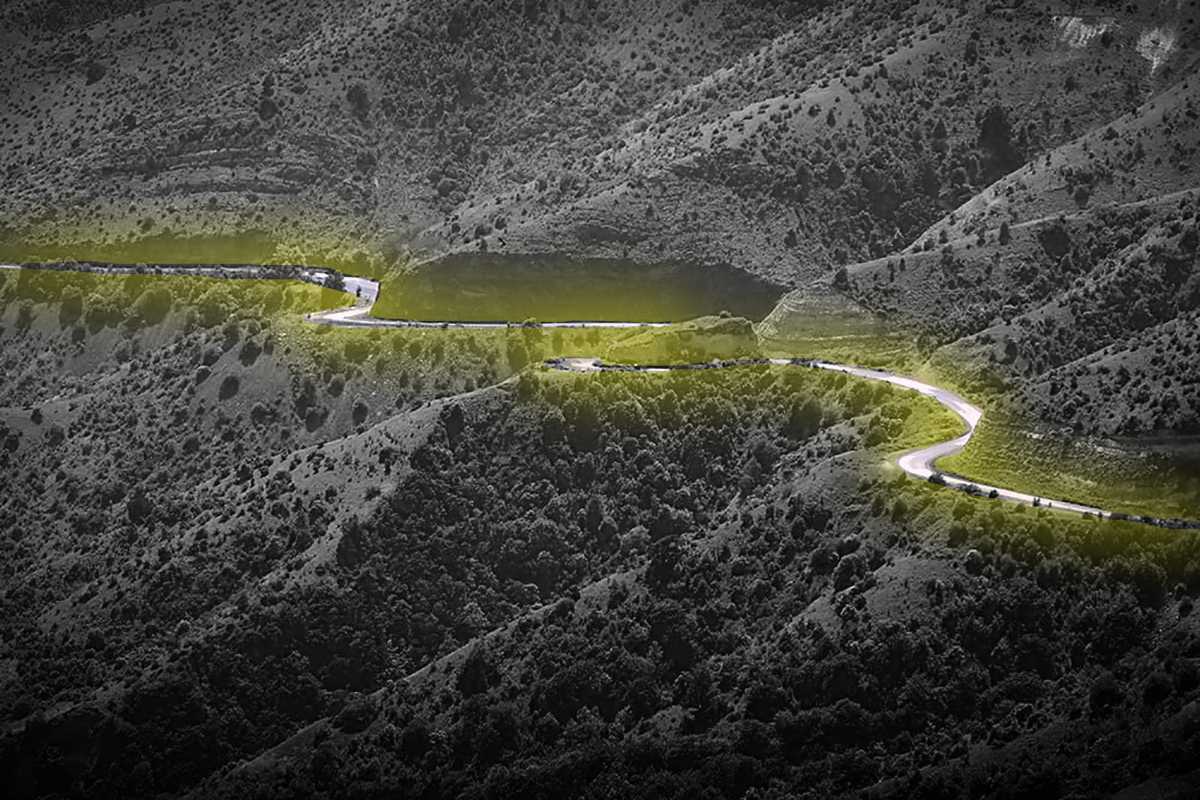 The Lachin Corridor.