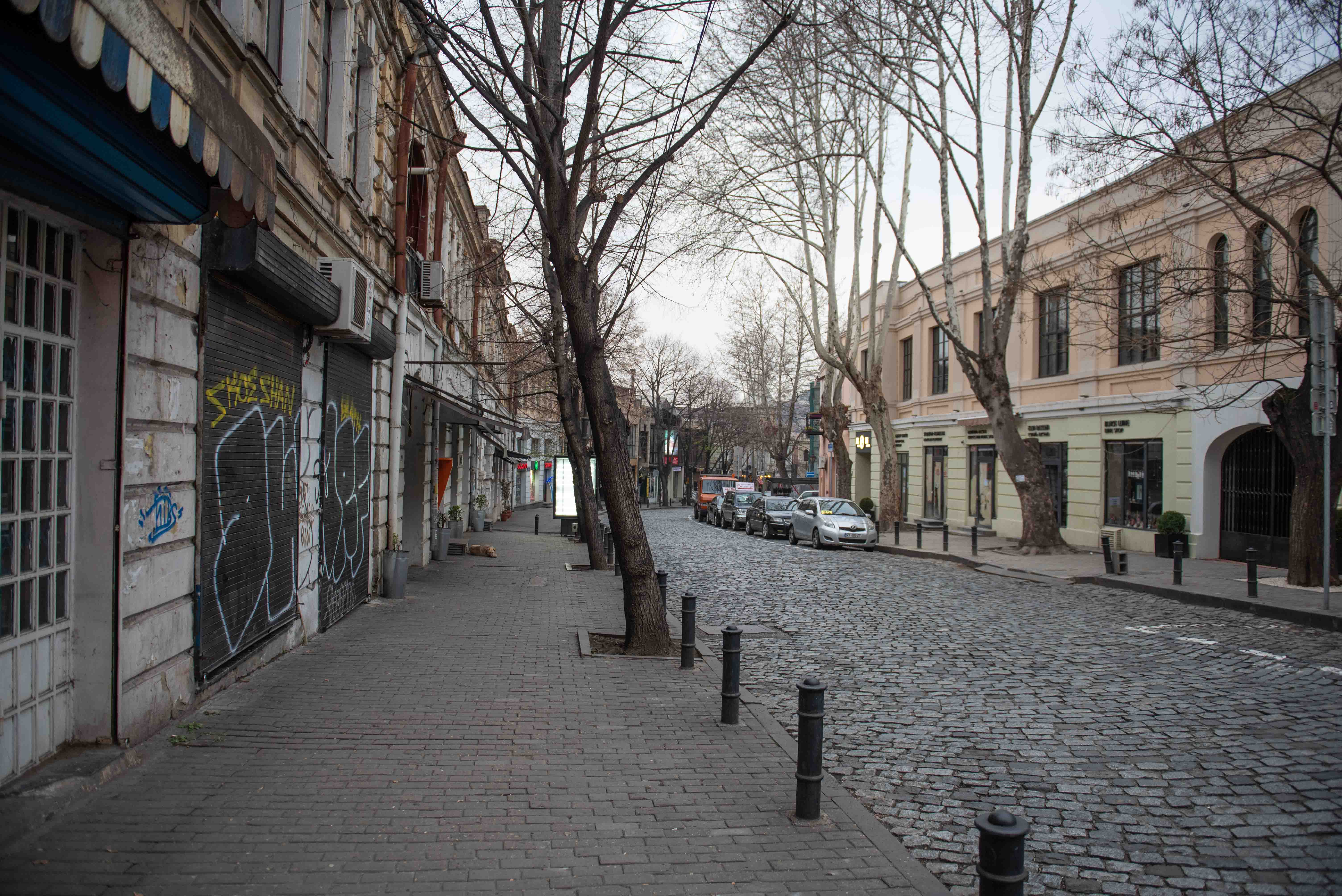 Kote Apkhazi Street: Photo: Mariam Nikuradze/OC Media.