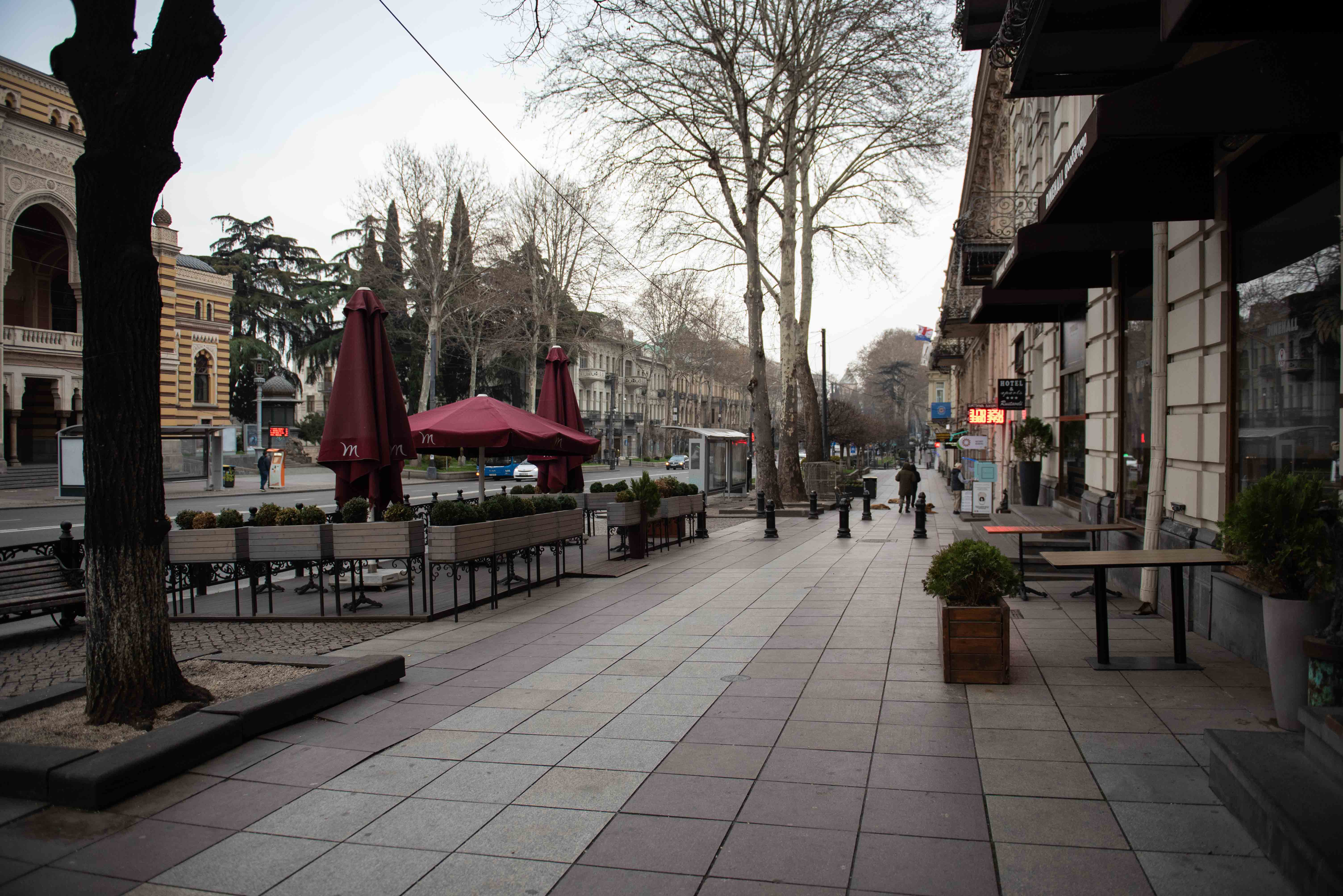 Rustaveli Street. Photo: Mariam Nikuradze/OC Media.