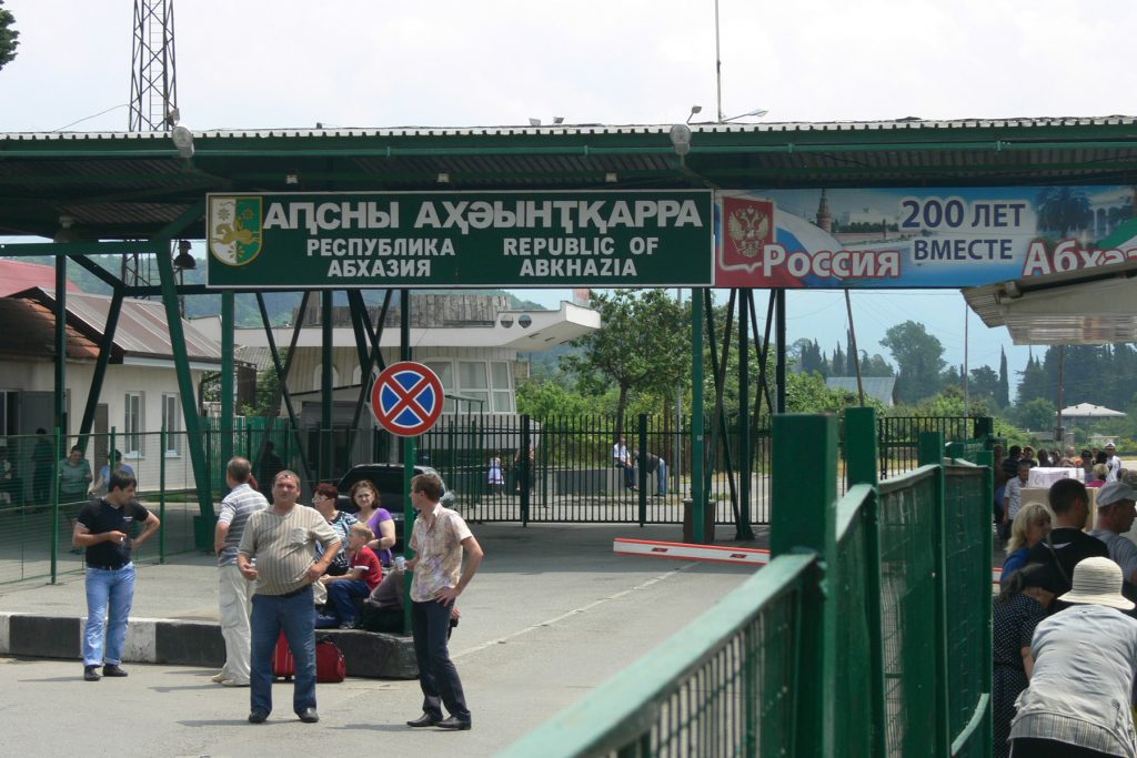 Abkhazian Health Authorities Fear Drowning In COVID 19 Cases As   Russia Abkhazia Border Psou Checkpoint 03 08 20 1024x683 