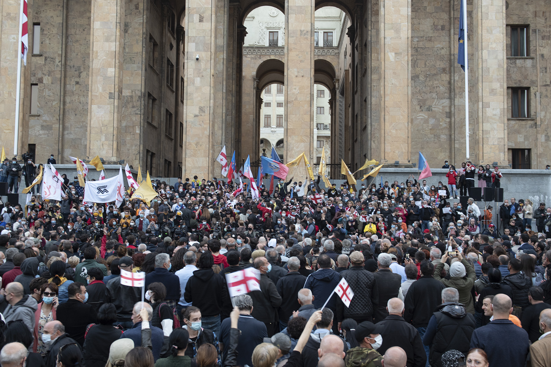 Georgian Opposition Refuse To Recognise Election