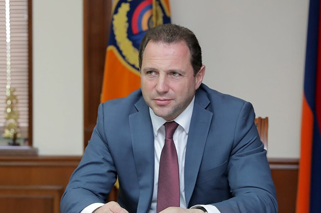 Armenia&#39;s former Defence Minister arrested, charged with embezzlement