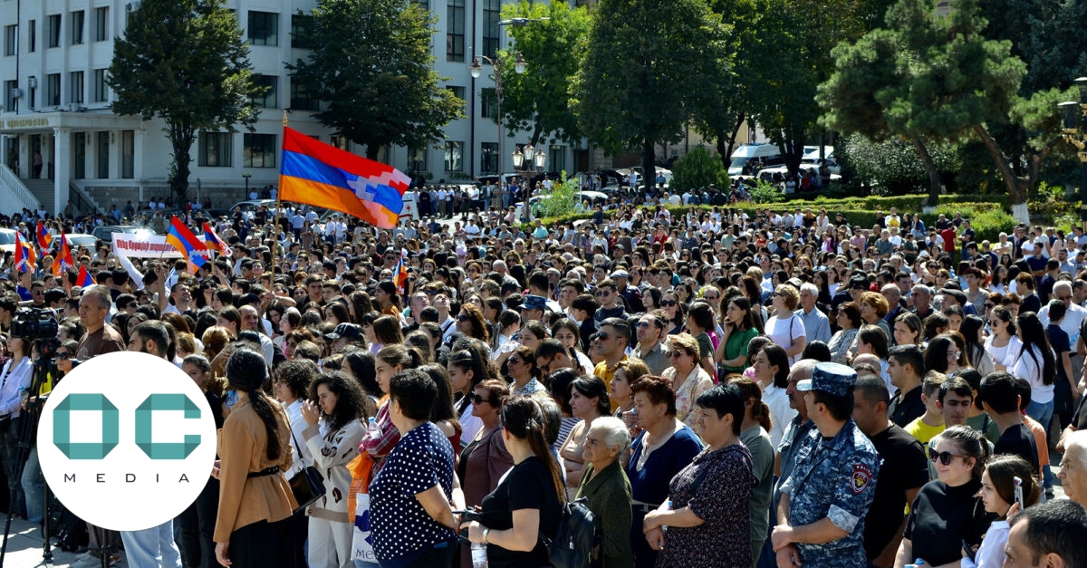 Protests Break Out In Armenia And Nagorno-Karabakh