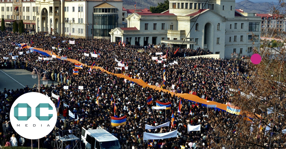 Nagorno-Karabakh Rallies Amid Blockade