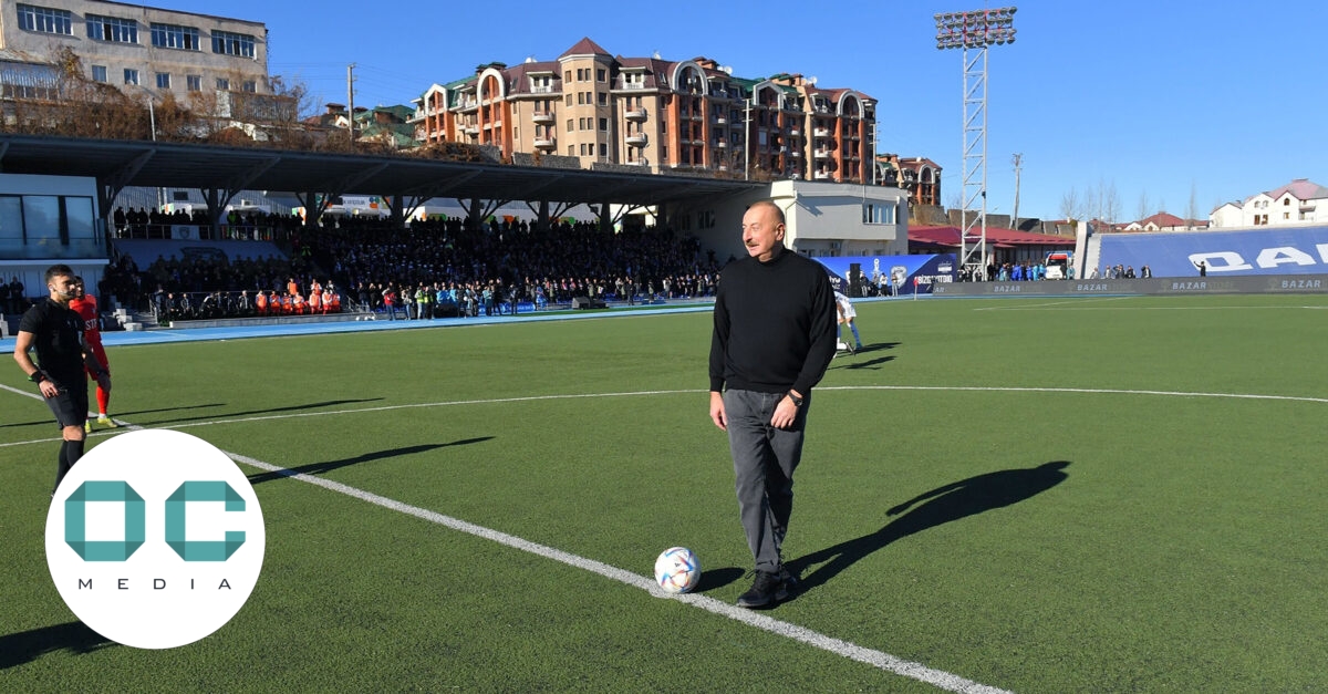 Azerbaijan Holds Football Match In Nagorno-Karabakh