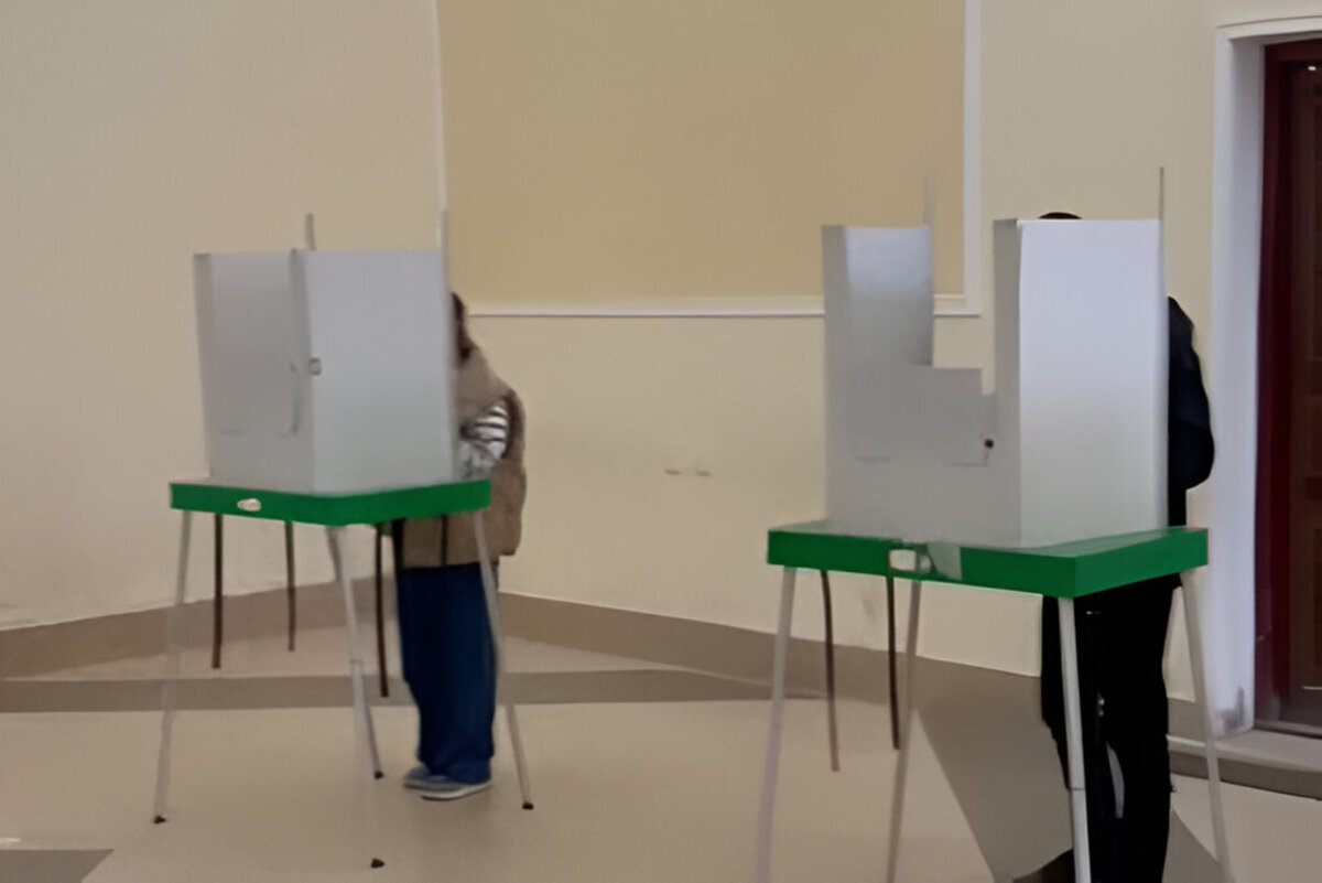 Polling station No 51, Darbazi village, Bolnisi. Photo: Rafig Shahbazov/OC Media