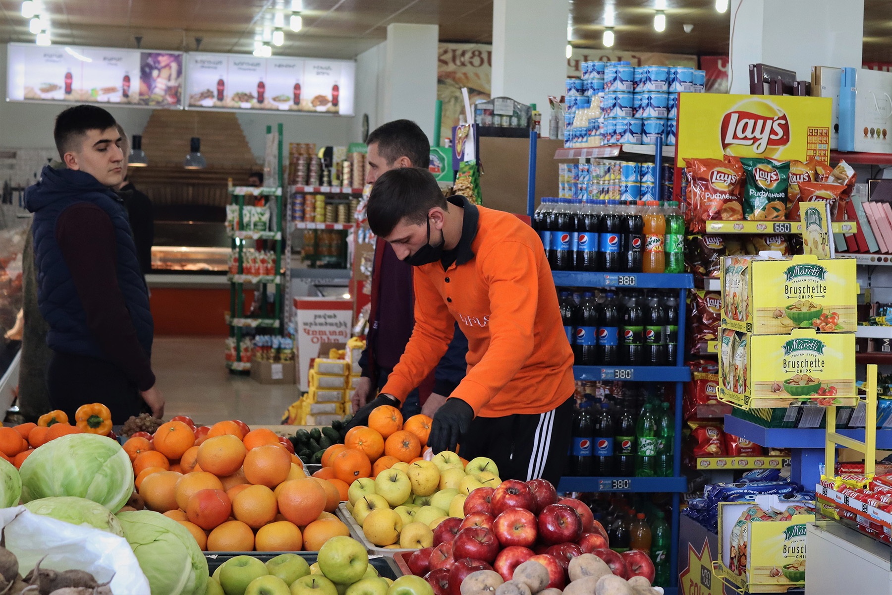 Супермаркет в Гюмри. Фото: Анаит Арутюнян/OC Media.