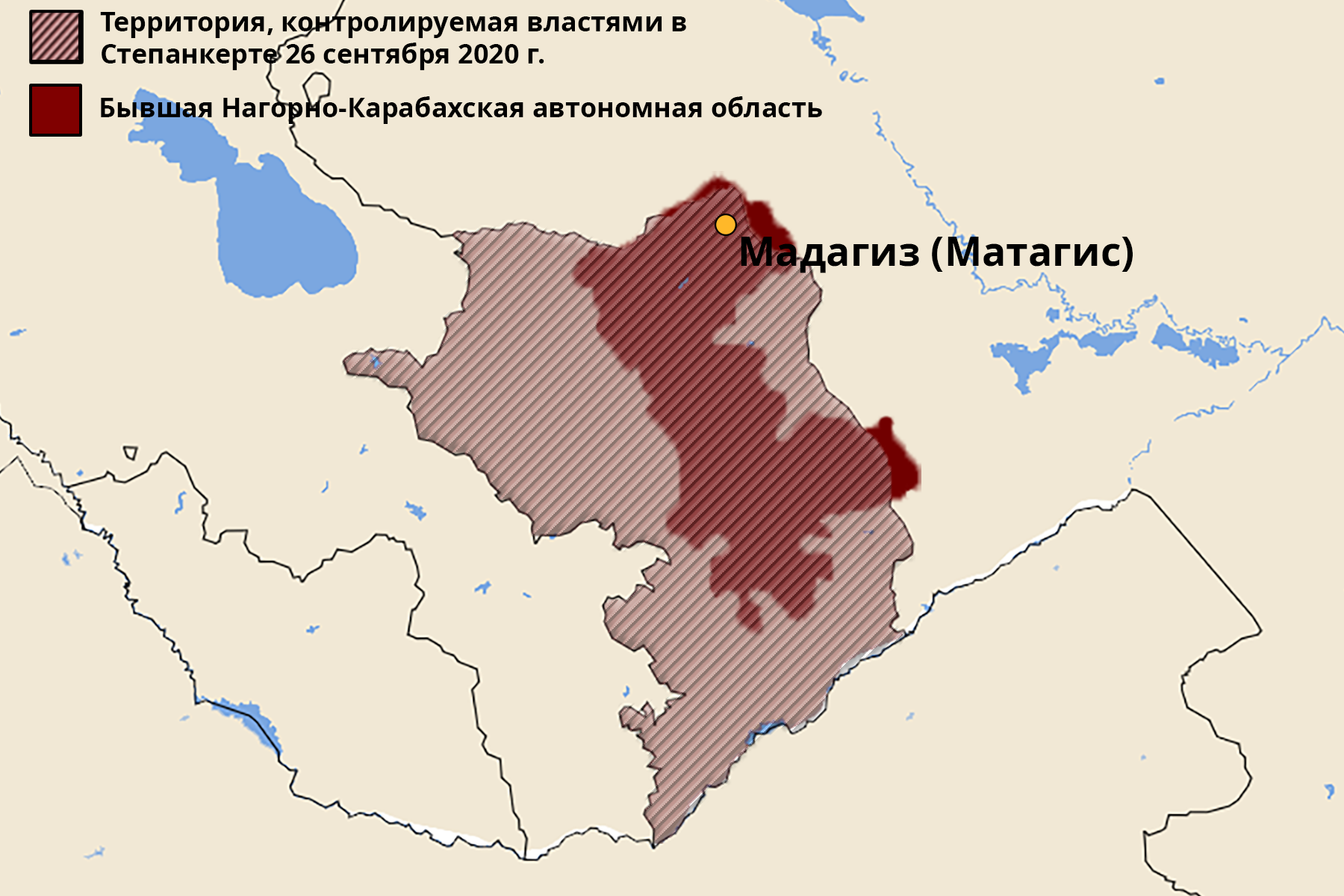 Нагорно карабахская автономная область карта